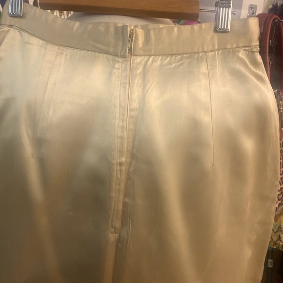 Vintage BIBA- authentic early 1970’s, Barbara Hulanicki designed, satin skirt - Picture 8 of 12